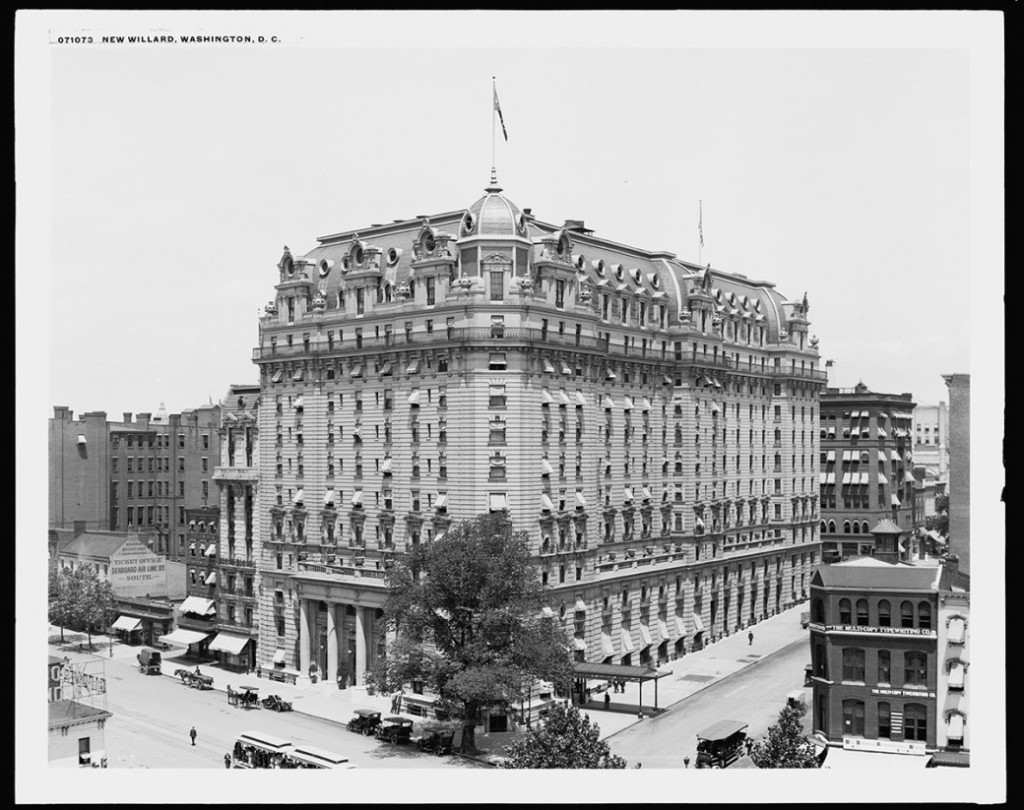 Willard Hotel Then And Now